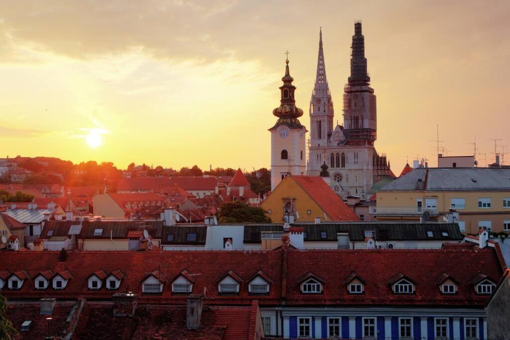 Cozy Ensuite Room In Zagreb Center Exterior foto